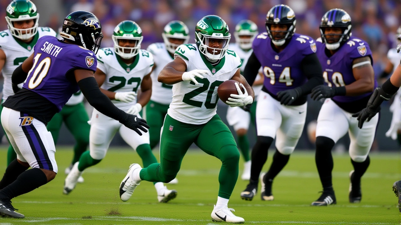 Ravens Beat Jets 23-10 for Fifth Straight Win, Surge Above .500