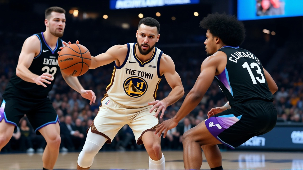 Warriors Crush Jazz 134-117 as Curry Drops 31, George’s 28-Point Effort Falls Short